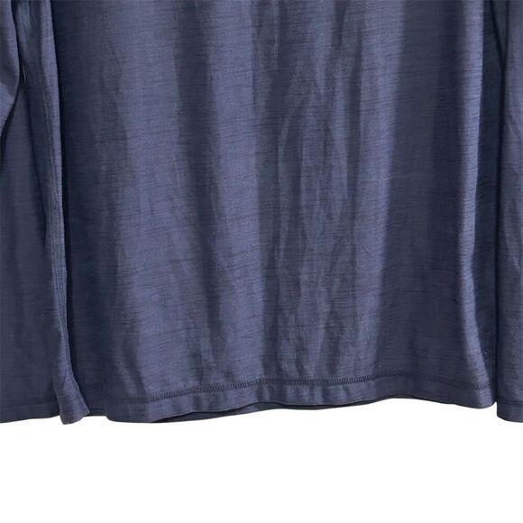 Old Navy Men's Blue Long Sleeve Performance Tee Size M Breathable - Picture 2 of 10
